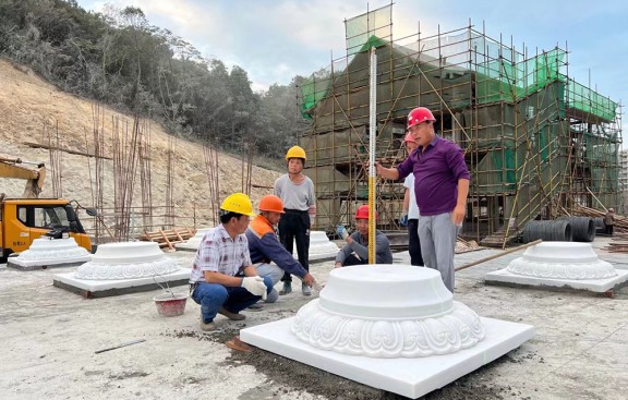 杭州古建筑寺庙设计效果图制作，保留传统工艺精髓
