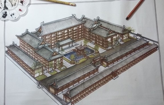 寺庙设计规划施工，杭州专业古建装修方案专家团队的专业与艺术