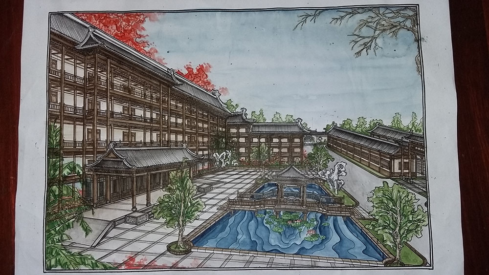 宁波寺庙殿堂设计与装修，耐久与庄严的平衡艺术