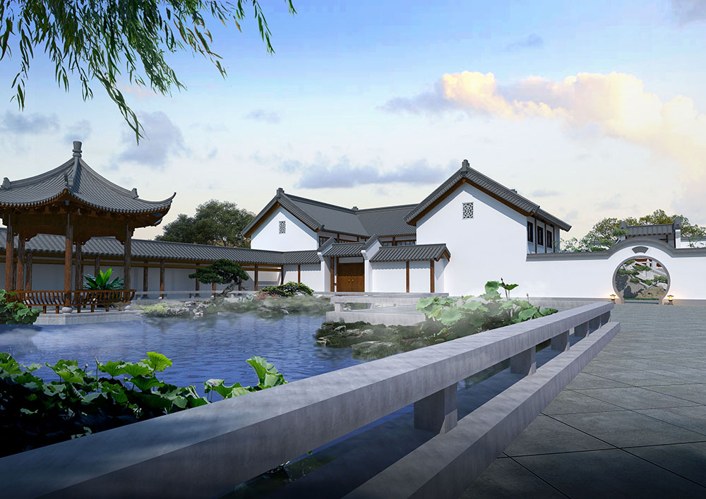 杭州寺庙平面布局图制作，CAD 与三维建模双重技术保障