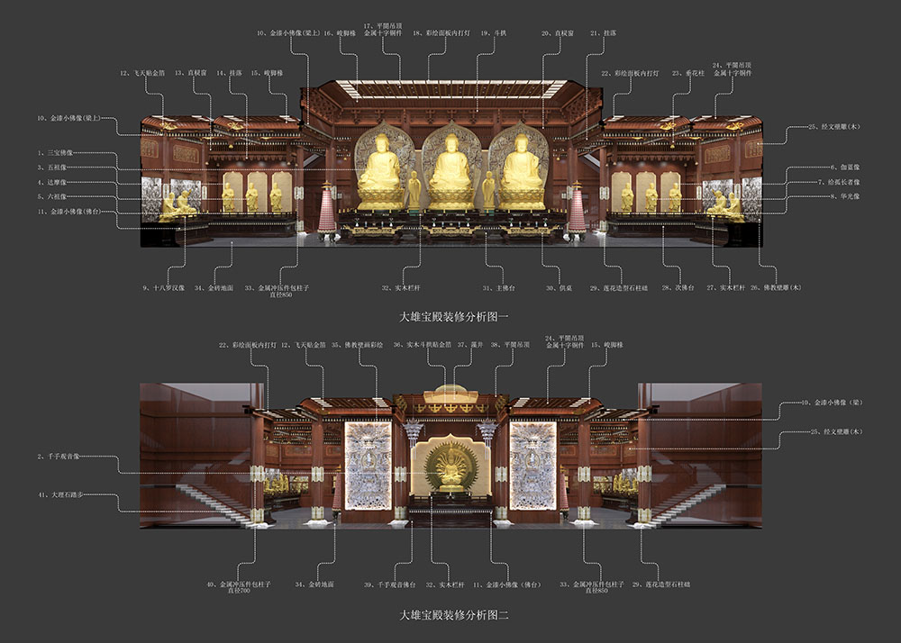 宁波寺庙施工规划装修，全程古建设计服务公司团队的专业与匠心