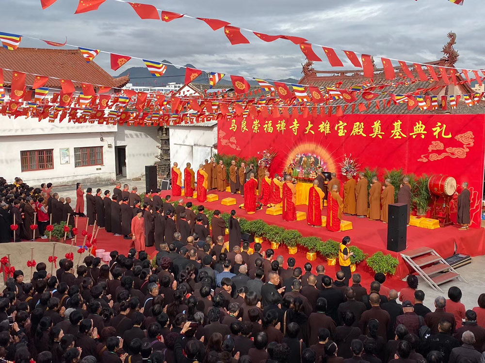 杭州寺院总体规划方案，停车区、放生池与建筑群的合理布局