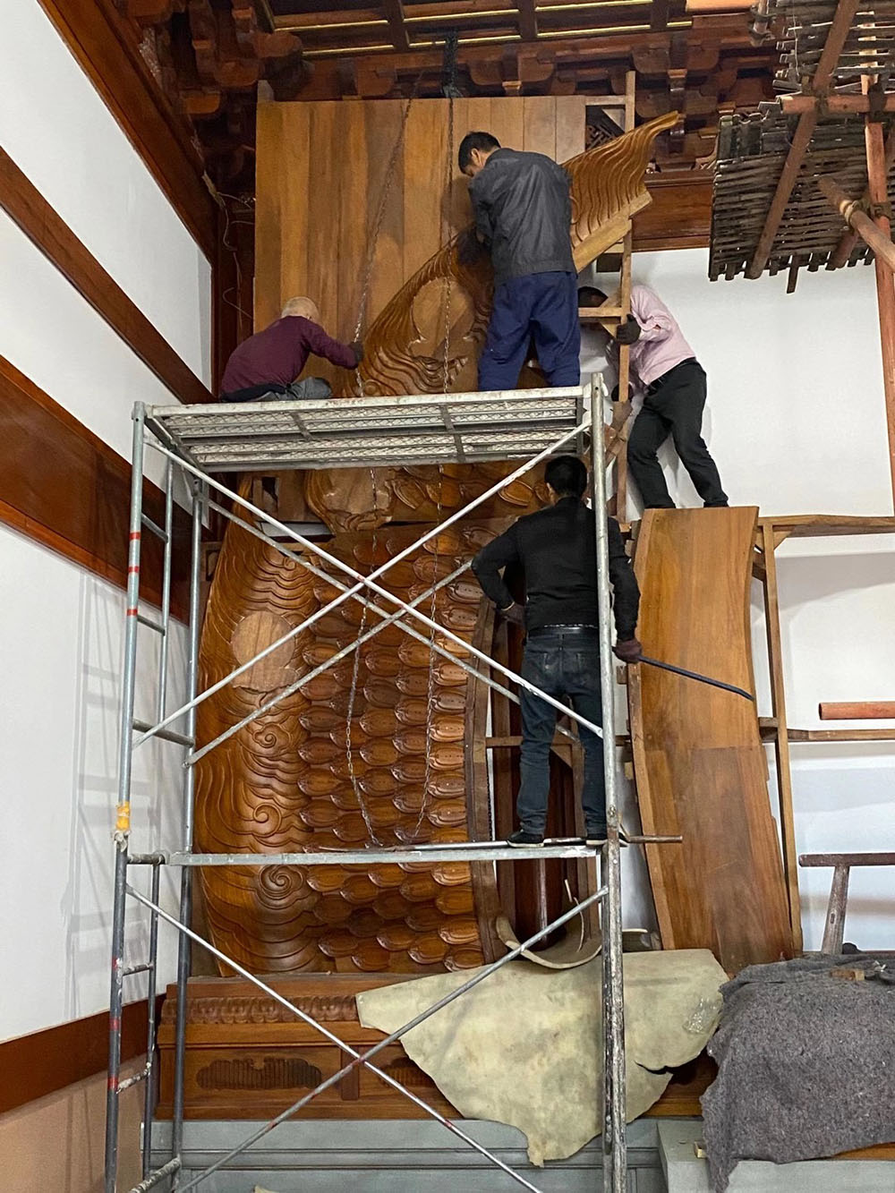 杭州标准寺庙平面图解析及明清古建与唐宋风格的差异对比