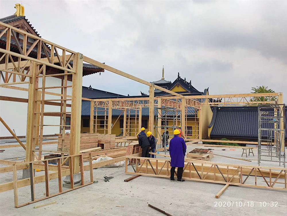 寺庙规划施工设计与宁波资深古建装修团队一体化方案