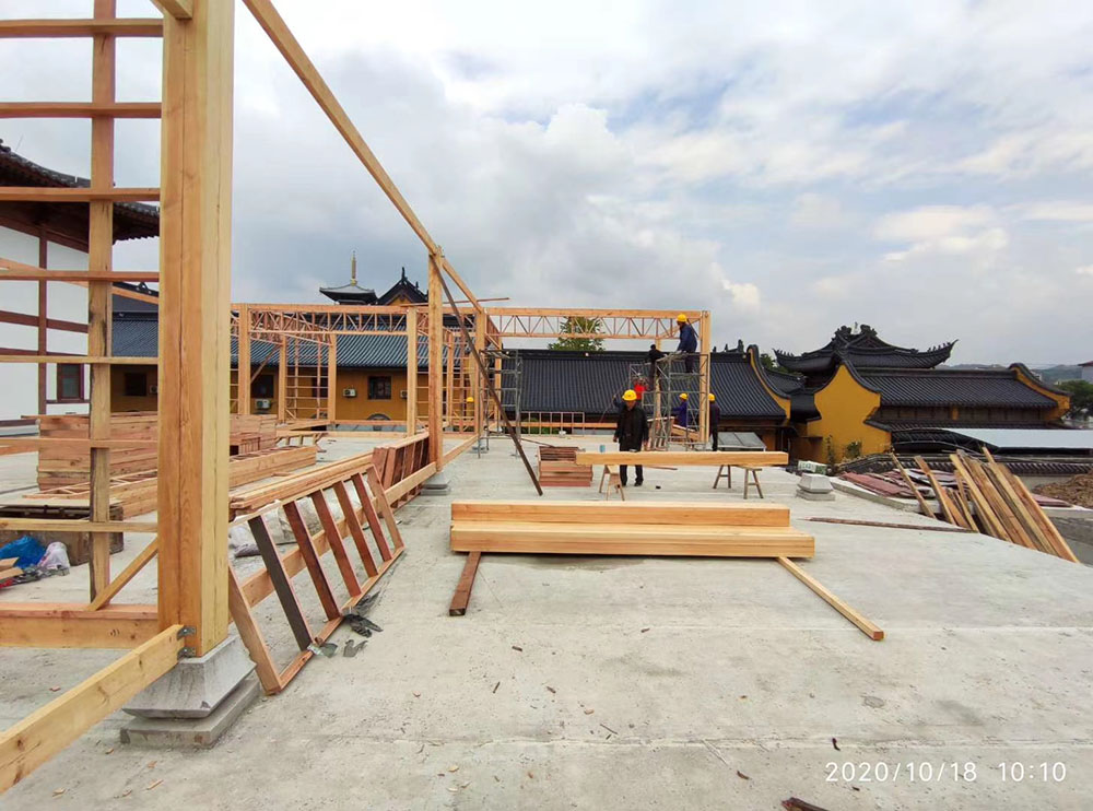 杭州寺庙平面布局图制作，CAD 与三维建模双重技术保障