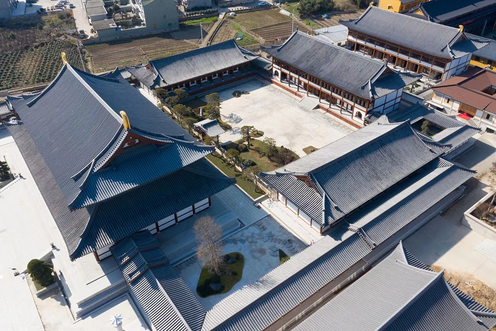宁波古建筑寺庙设计效果图案例库，涵盖各类宗教建筑
