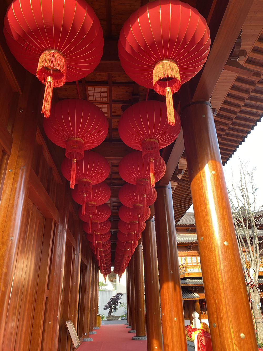 杭州标准寺庙平面图参考与符合佛教仪轨的经典布局方案