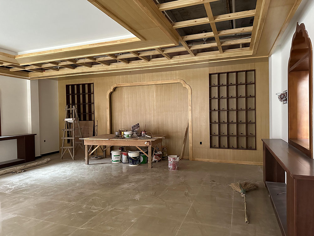 宁波寺庙鸟瞰图效果图欣赏，空中视角下的庄严圣境
