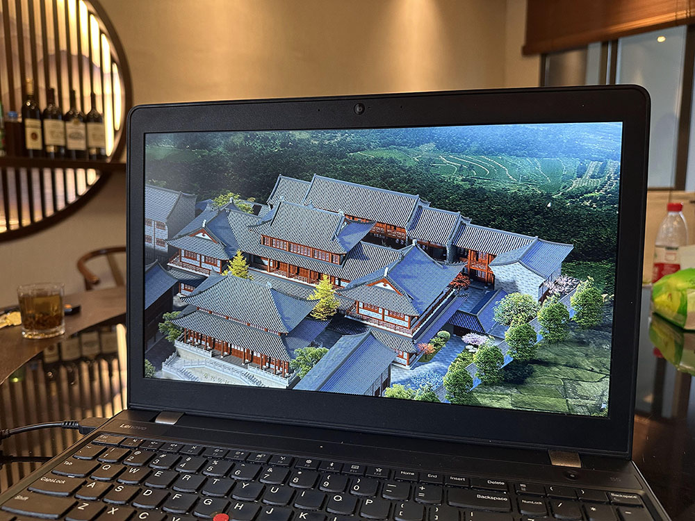 杭州中国寺庙布局创新设计，传统元素与现代功能的平衡