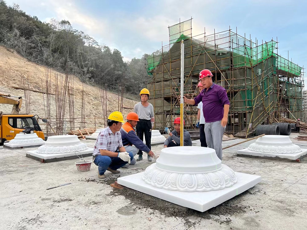 杭州古建筑寺庙设计效果图制作，保留传统工艺精髓
