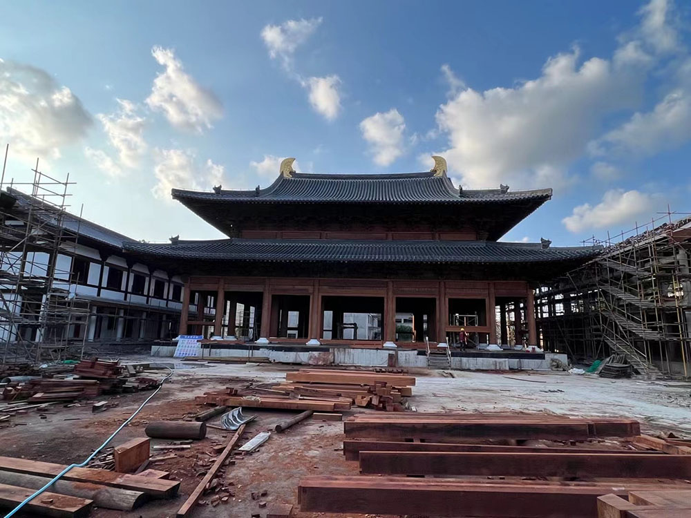 杭州寺庙平面布局图制作，CAD 与三维建模双重技术保障