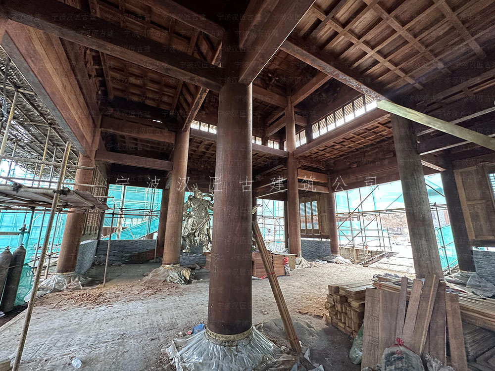 寺庙规划施工设计，杭州资深古建装修团队一体化方案