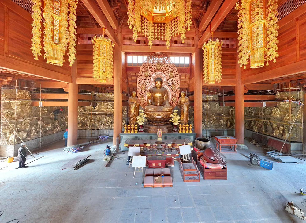 宁波寺庙施工设计装修，专业古建规划服务一体化方案