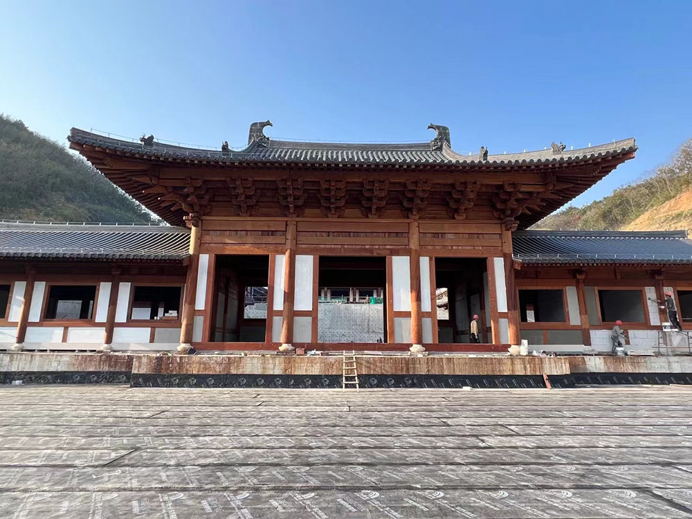 杭州古建筑寺庙设计效果图案例库，涵盖各类宗教建筑