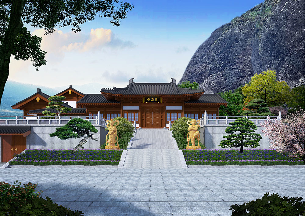 杭州寺庙设计图纸布局优化与施工图与效果图的无缝衔接