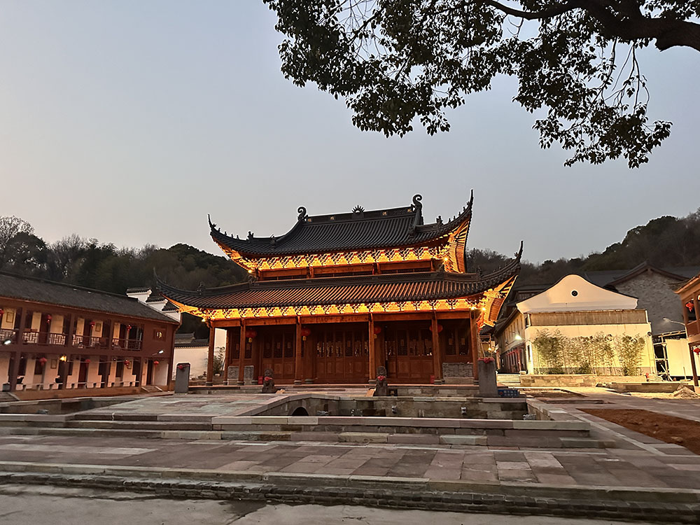 杭州古建筑寺庙设计效果图案例库，涵盖各类宗教建筑