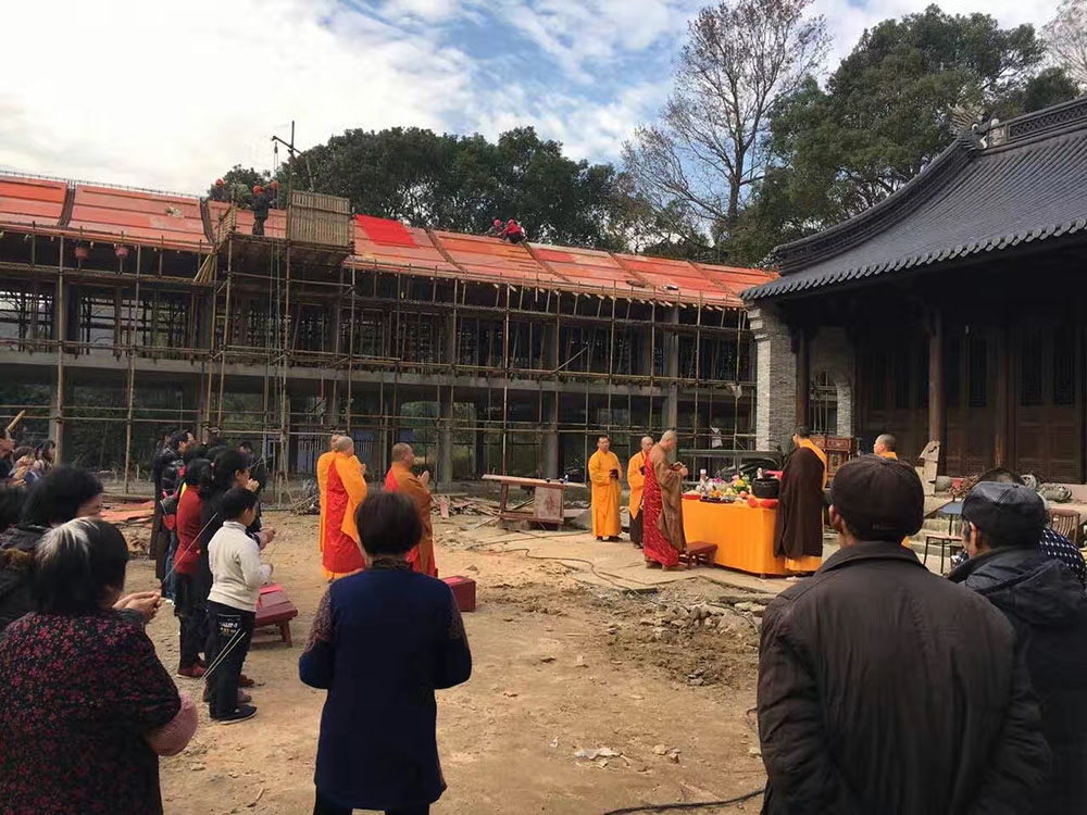 宁波中国寺庙布局创新设计，传统元素与现代功能的平衡