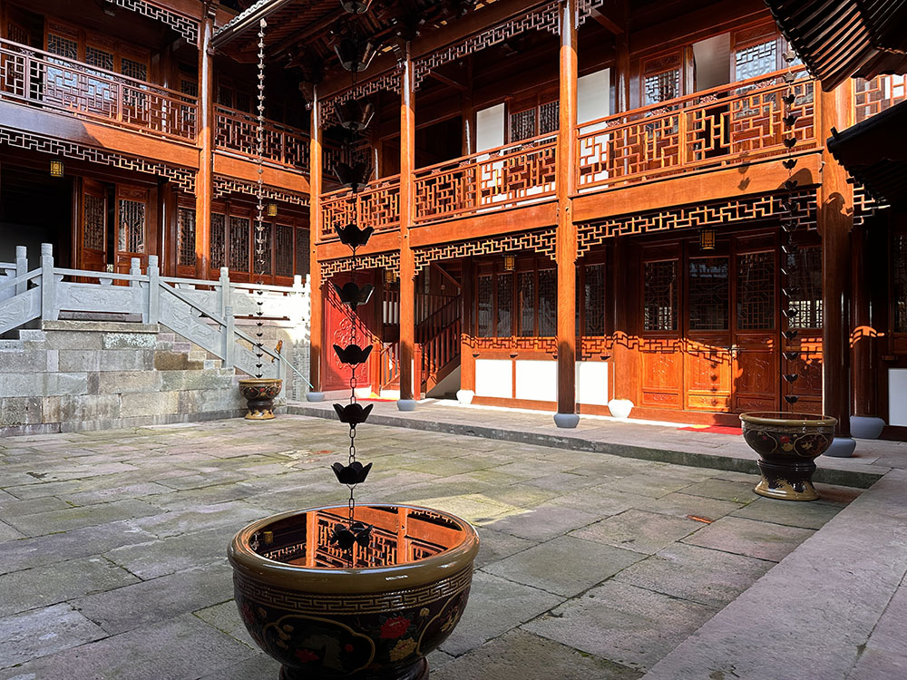 杭州寺庙外观效果图定制服务，彰显独特宗教文化底蕴