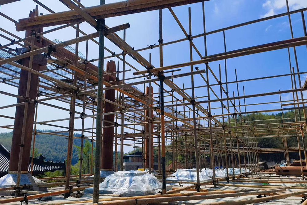 杭州古建筑寺庙设计效果图公司与古建筑工程施工