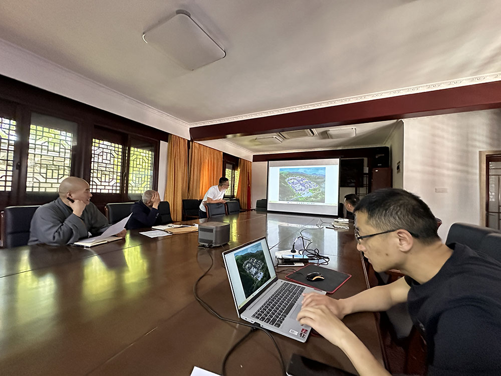 杭州古建筑寺庙设计效果图案例与修复古建与新建寺院对比