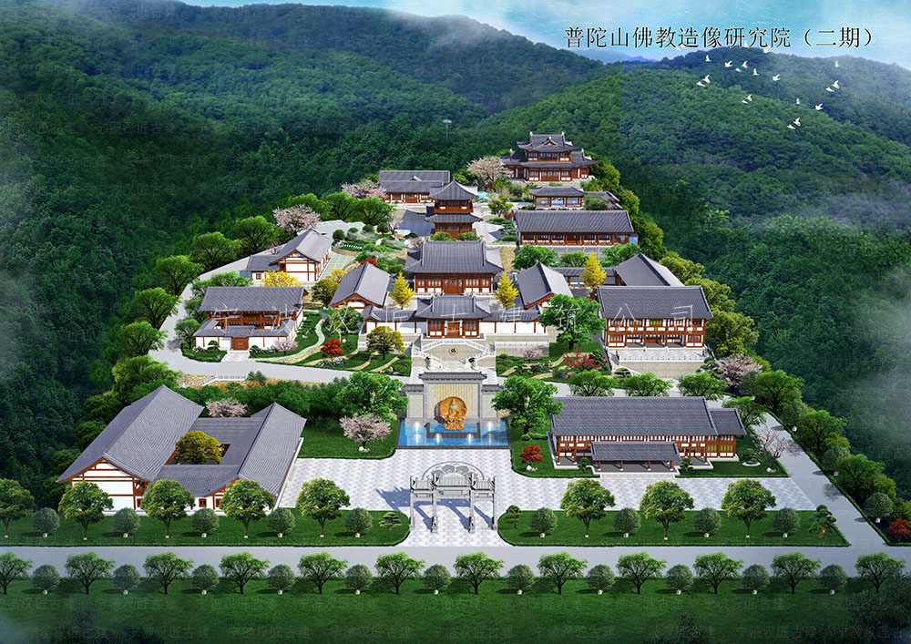 杭州寺庙规划设计施工，全程古建装修服务一体化方案