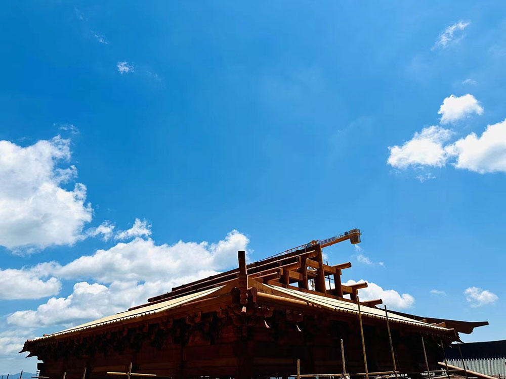 杭州寺院建筑布局平面图设计，僧寮、客堂、斋堂功能分区
