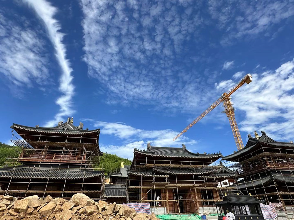 杭州古建筑寺庙设计效果图公司与古建筑工程施工