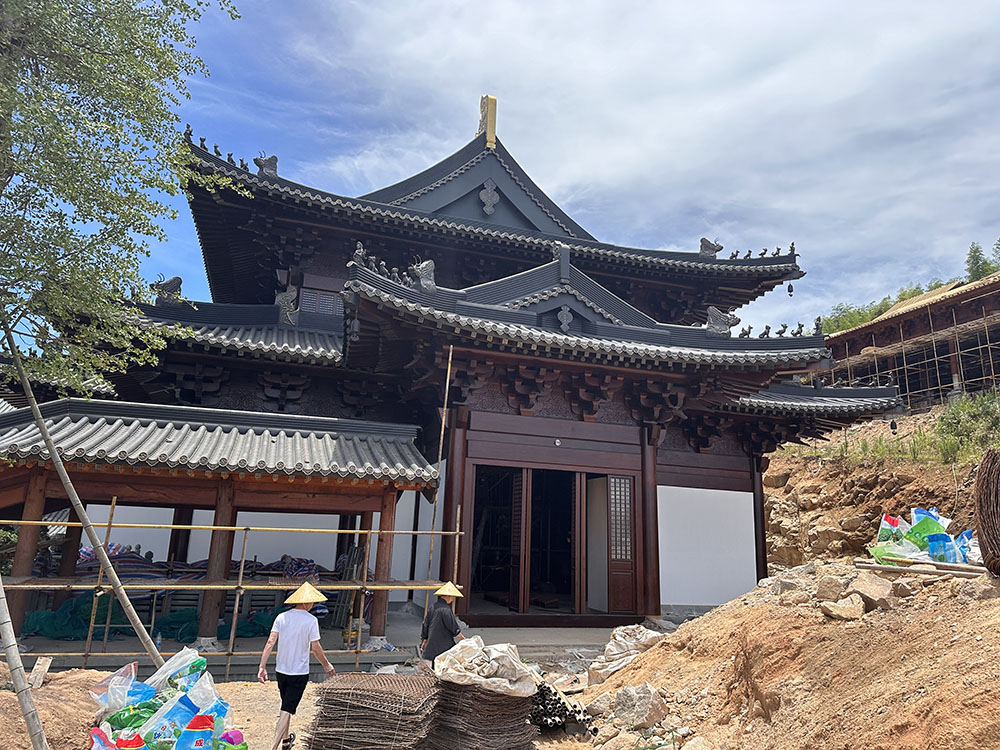 杭州寺院平面图设计规范与功能分区与动线规划指南