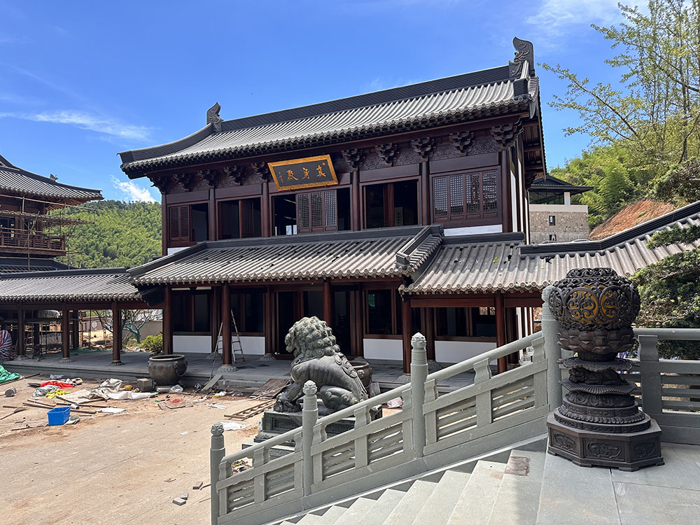 杭州古建筑寺庙设计效果图公司与古建筑工程施工