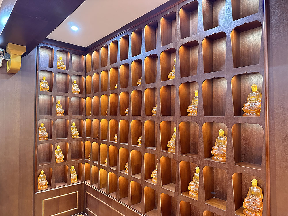 杭州寺庙鸟瞰图效果图制作与水系规划、山体景观结合技巧