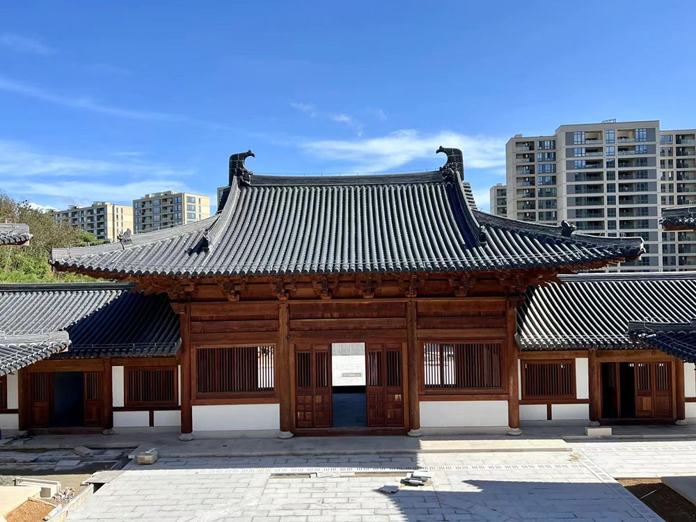 杭州中国寺庙布局创新设计，传统元素与现代功能的平衡